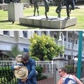 fun with statues