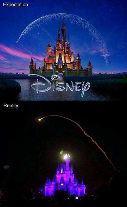 Expectativa vs Realidad Level:Disney - meme