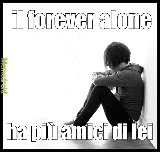 vero forever alone - meme