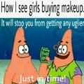 How I see girls buying makeup