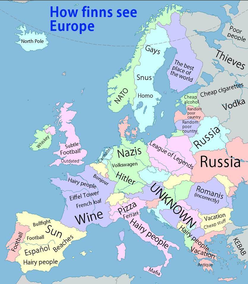 Europe Map Memes