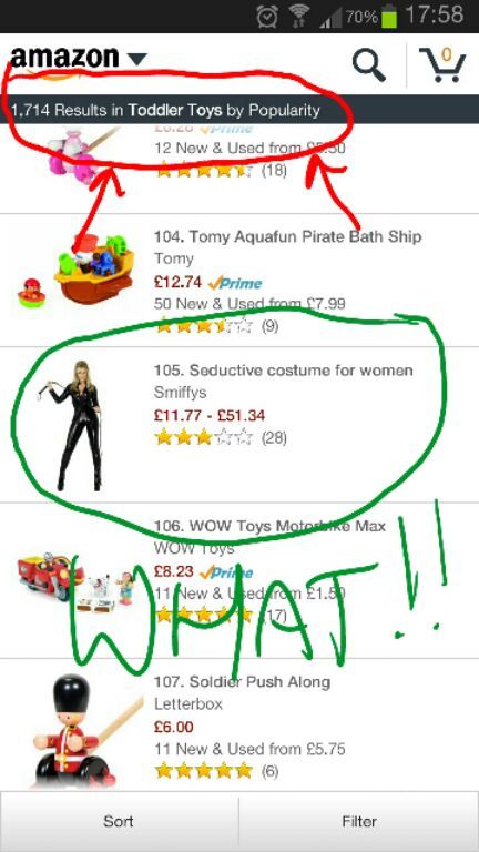 Looking for christmas presents.......amazon know!! - meme