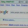 slightly racist google