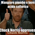 Chuck Norris' lunch