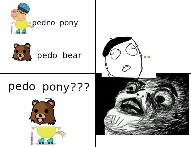 pedRo bear - meme