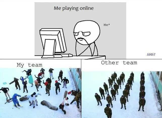 online gaming - meme