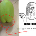 watching dat apple!