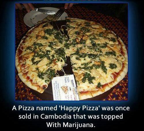 happy pizza - meme
