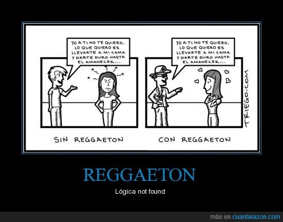 Logica reggaeton - meme
