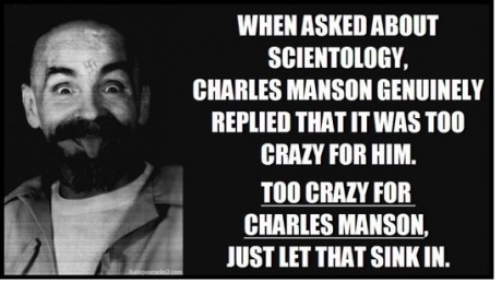 Charles Manson is the scariest human being alive - meme
