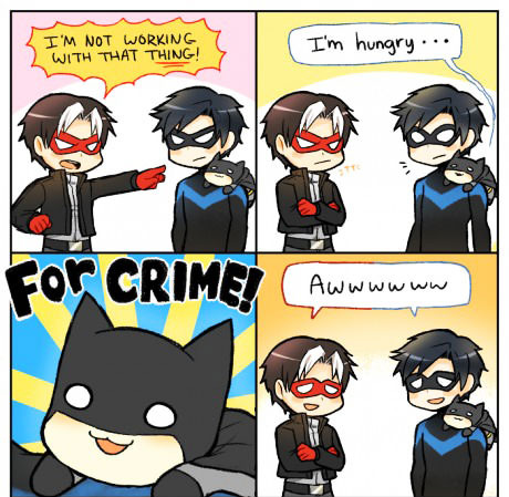 Hungry for crime - meme