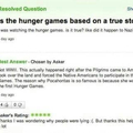 Real life Hunger games? 