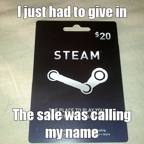 Dat Steam Sale doe - meme
