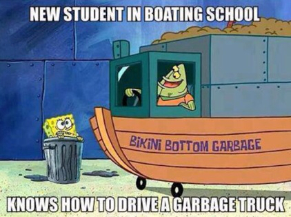Spongebob logic - meme