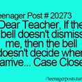 Dear Teacher...