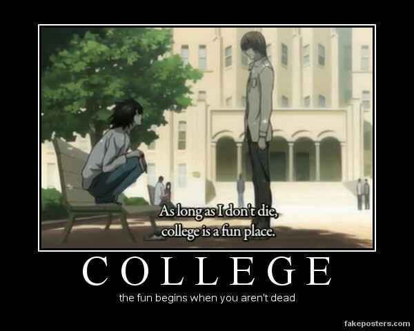 how college really is... the struggle to survive - meme