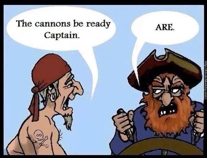 Grammar Pirates - meme