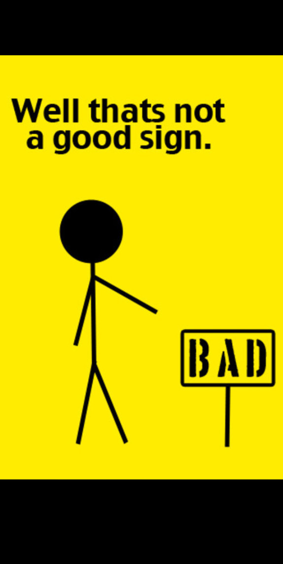 bad sign! go to your room! - meme