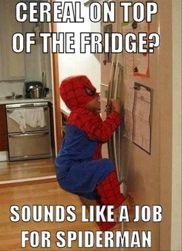 spiderman as a kid - meme