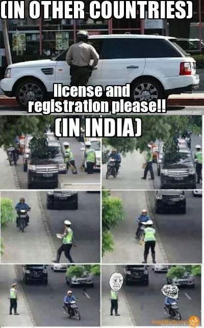 the below pic is not of india but people do this in india - meme