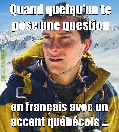 accent québécois - meme