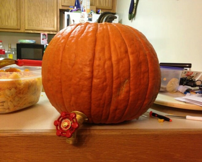 The best way to serve beer at a Halloween party - meme