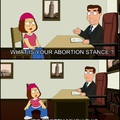 whats your abortion stance ?