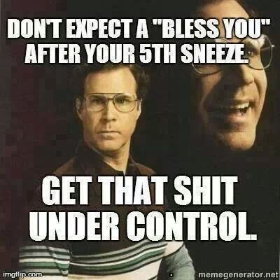 get your shit under control! - meme