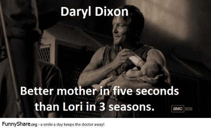 Thumbs up for momma Daryl - meme