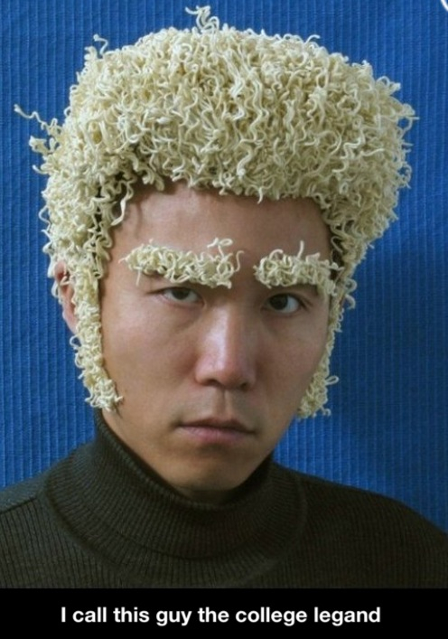 noodle brain - meme