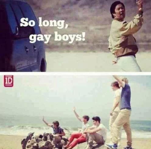 Ultra gay boys!!! - meme