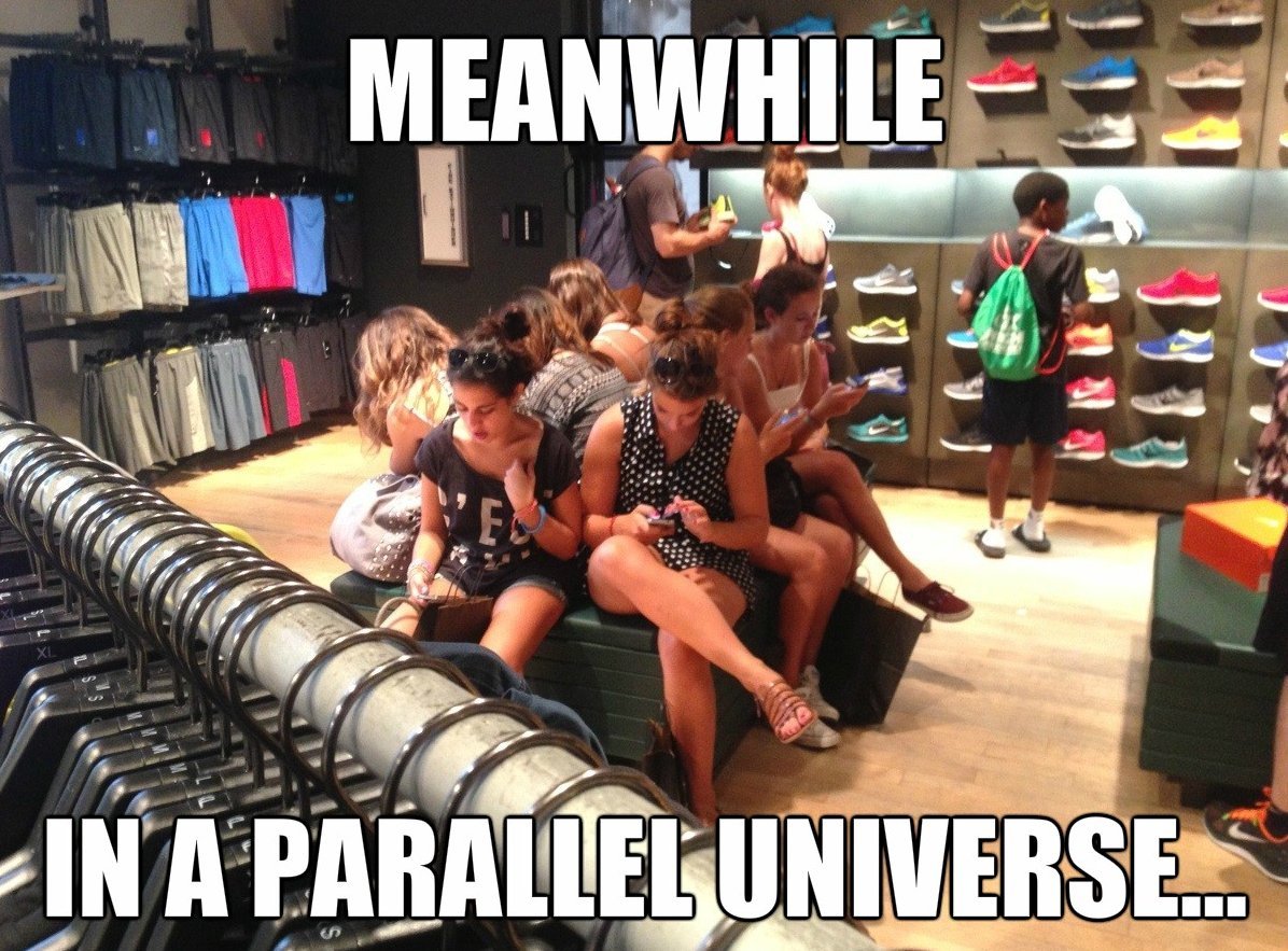 Parallel Universe - meme