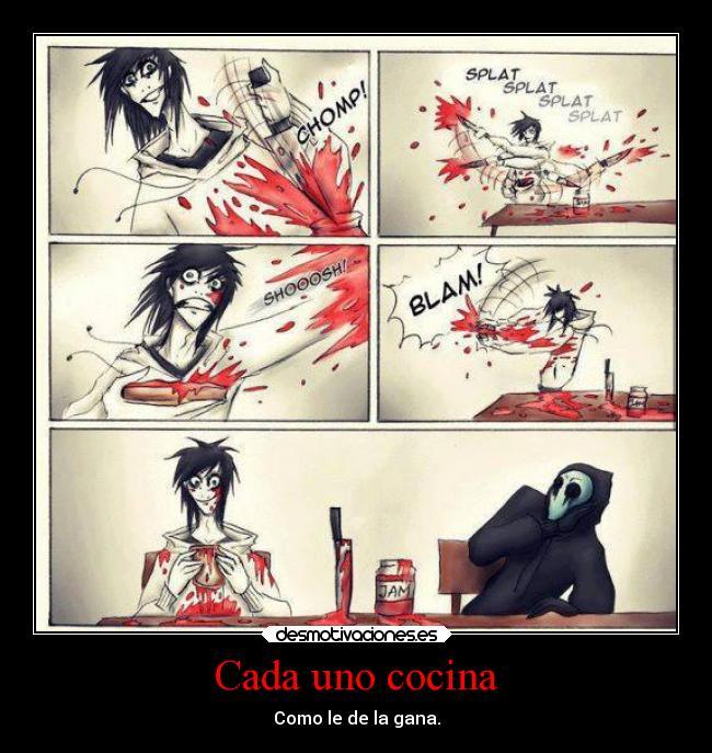 Jeff the killer frases