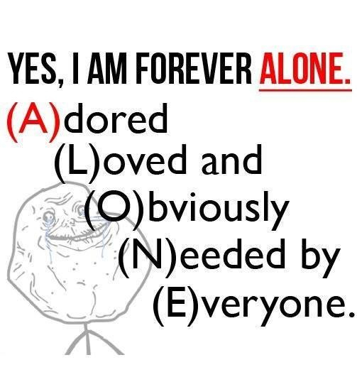 Alone.. - meme
