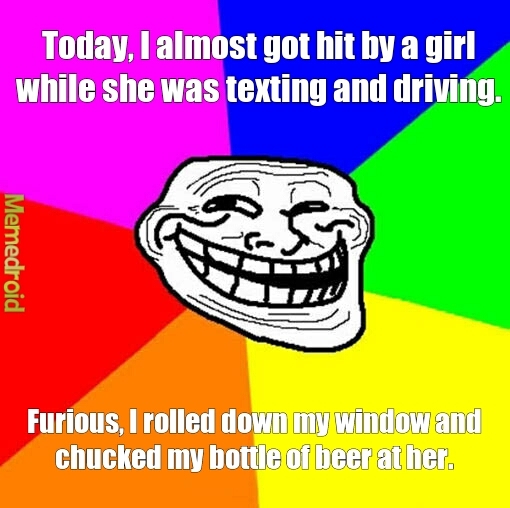 Texting And Driving - meme