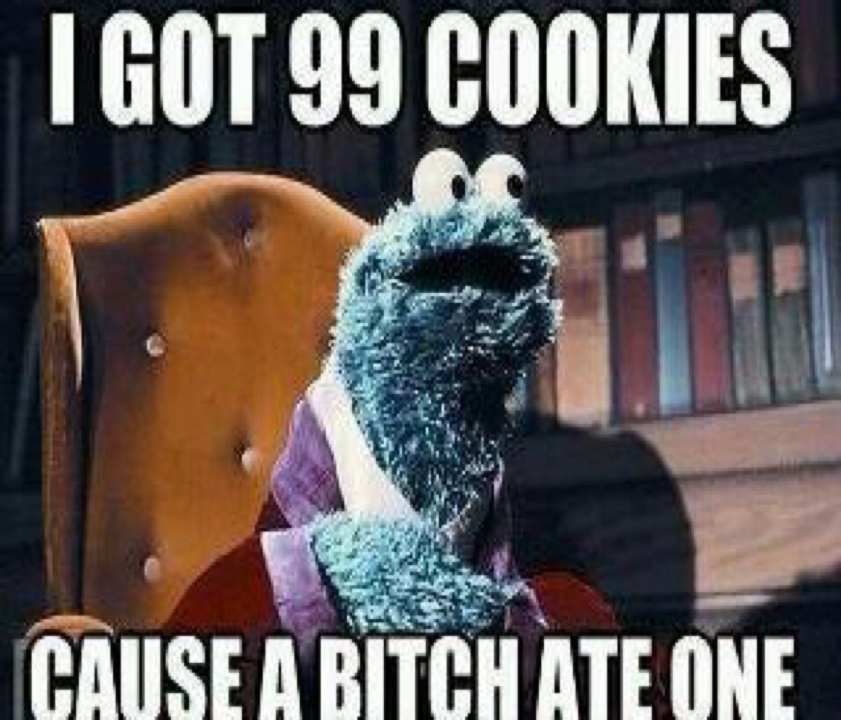 cookie monster,sesame street,GreyJedi,meme,memes,gifs,funny,pictures,pics,g...