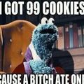 Cookie Monster is a Pimp