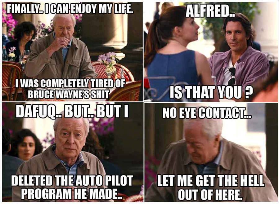 Alfred you... - meme
