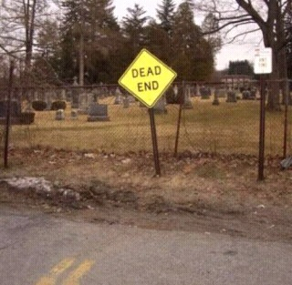 Dead end:( - meme