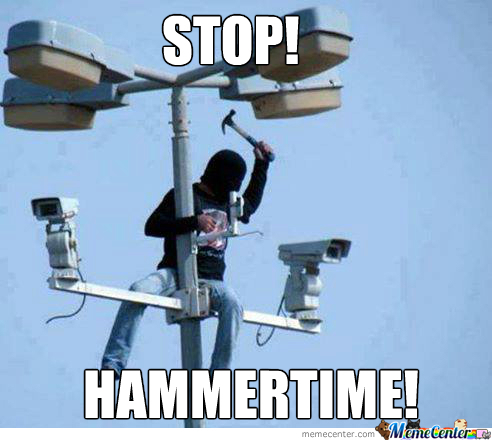 stop! hammertime! - meme