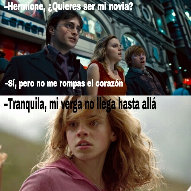 tranquila hermione - meme