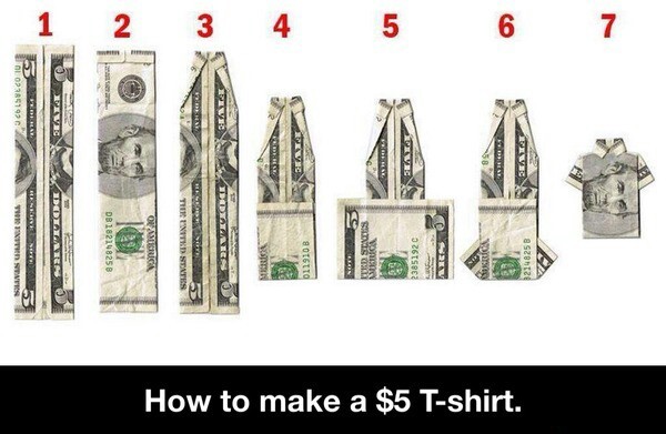 How to make a $5 t-shirt - meme