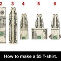 Faire un tee-shirt avec 5$