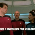 Picard don't give a fuck