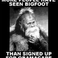 Your famous Bigfoot 