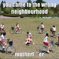 wrong neighbourhood