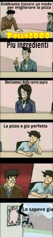 W la pizzaaaah - meme