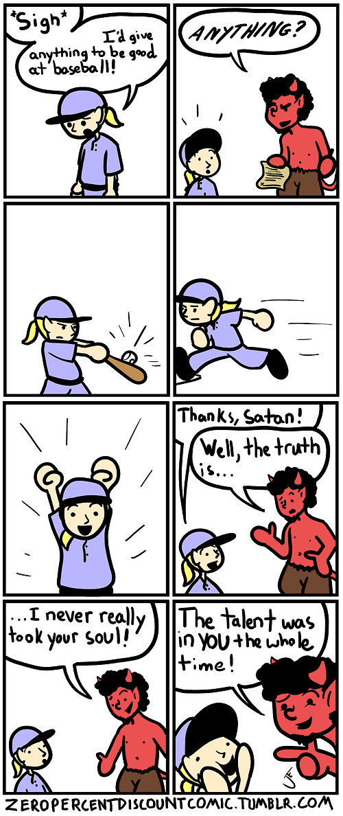 Good guy Satan - meme