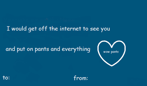 <3 although I will probably be forever alone on V day - meme