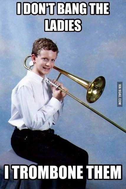any fellow trombone players? - meme